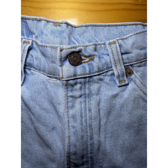 VTG Levis 921 Women's Size 6 Short Tapered Fit Jean Shorts Light Wash - Picture 3 of 8